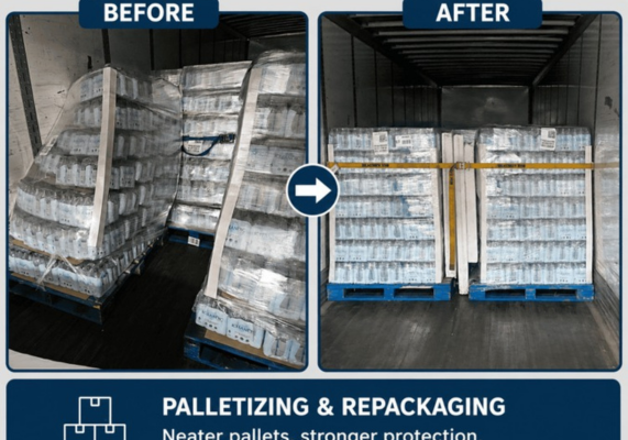 Palletizing & Repackaging
